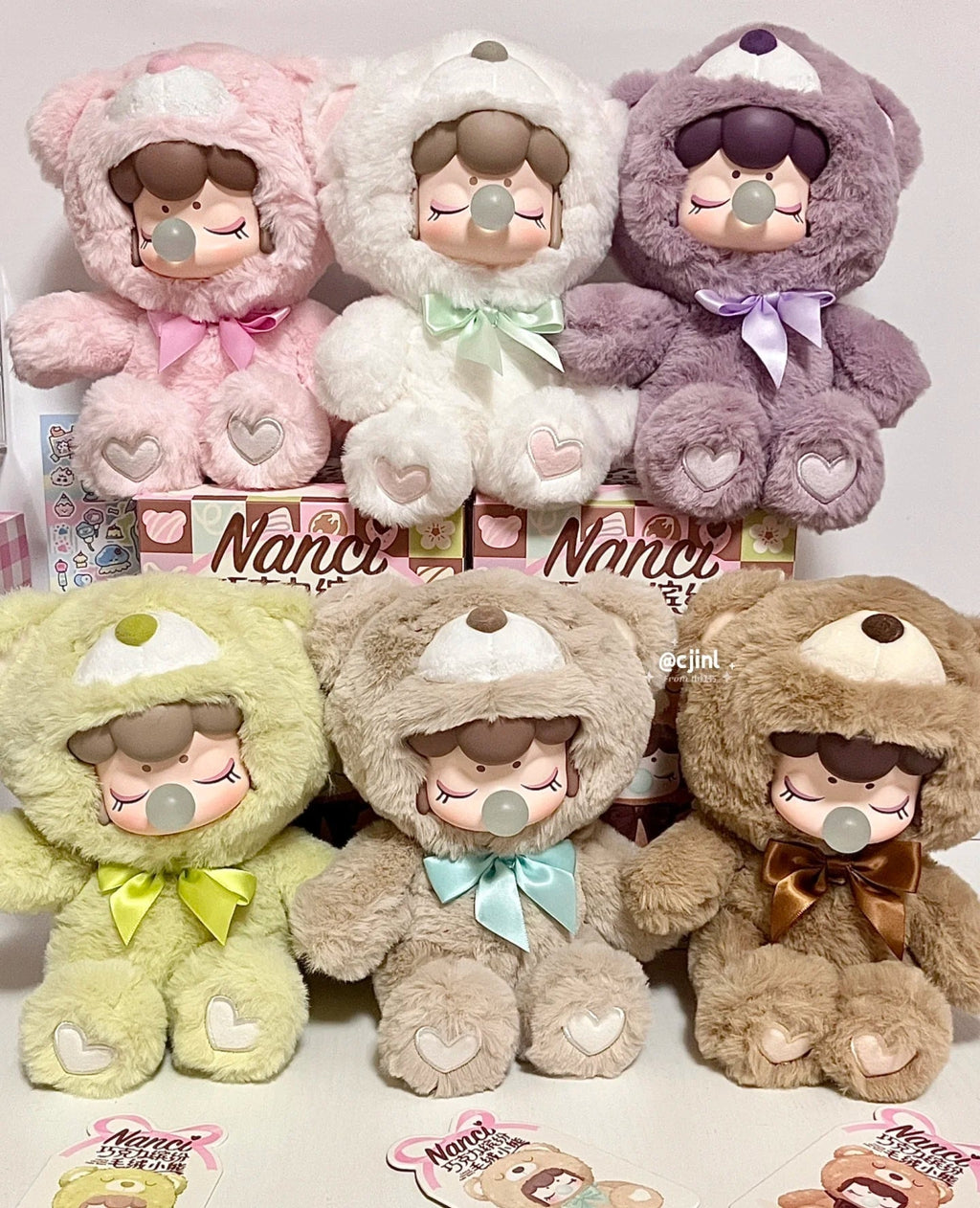 Nanci-Colorful Chocolate Cutie Bears